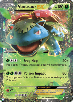 Venusaur-EX 1/83 — Gerações