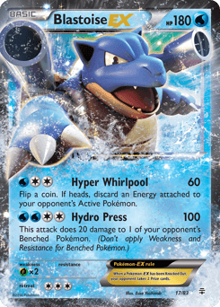 Blastoise-EX 17 — Generations