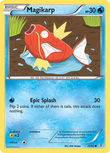Carta Magikarp 22/83 do set Generations — Pokémon TCG | Bynx