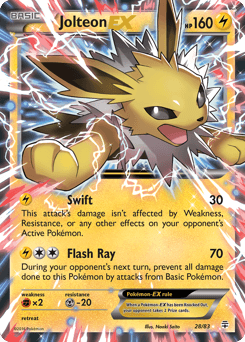 Jolteon-EX 28 — Generations