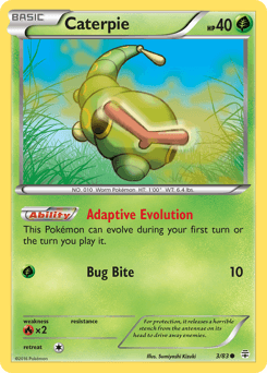 Caterpie 3/83 — Gerações