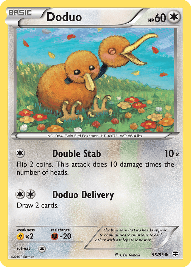 Carta Doduo 55/83 do set Generations — Pokémon TCG | Bynx