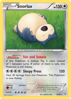 Snorlax 58 — Generations