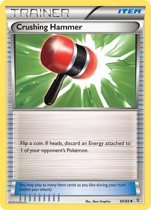 Carta Crushing Hammer 60/83 do set Generations — Pokémon TCG | Bynx