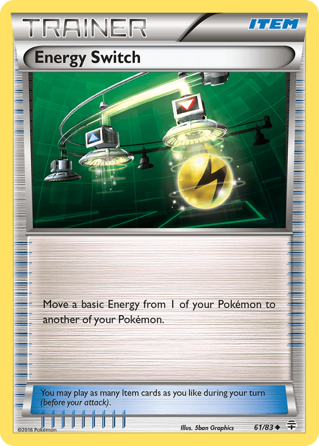 Carta Energy Switch 61/83 do set Generations — Pokémon TCG | Bynx