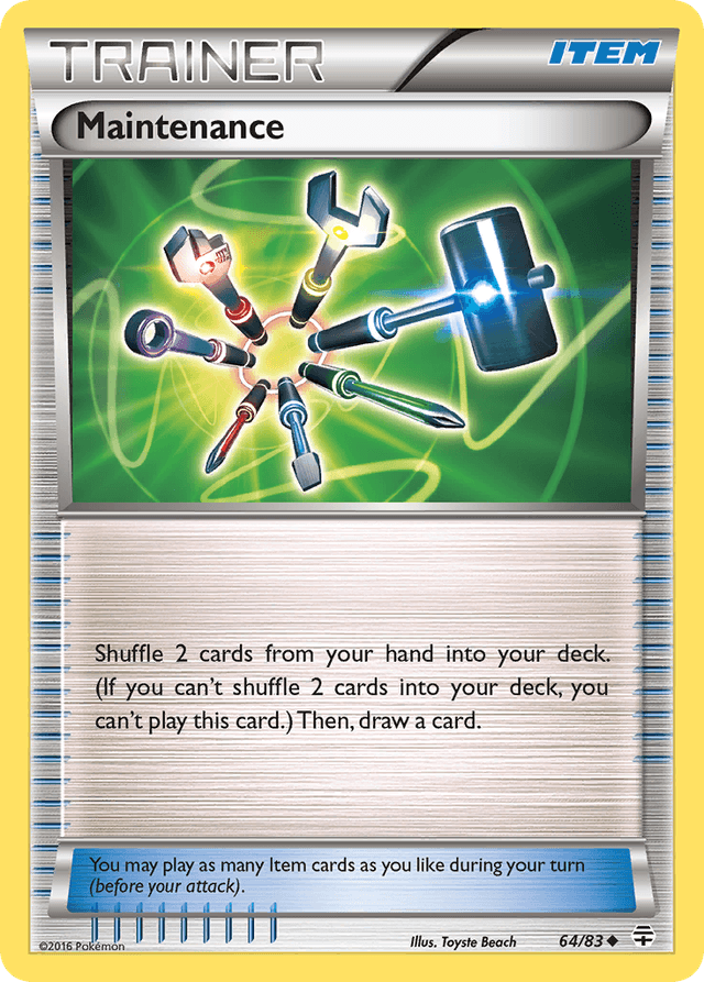 Carta Maintenance 64/83 do set Generations — Pokémon TCG | Bynx