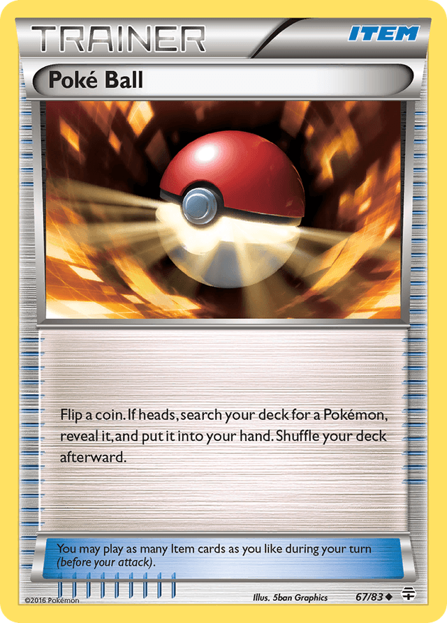 Carta Poké Ball 67/83 do set Generations — Pokémon TCG | Bynx