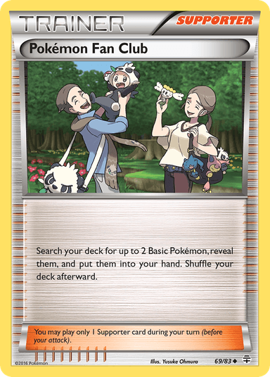 Carta Pokémon Fan Club 69/83 do set Generations — Pokémon TCG | Bynx