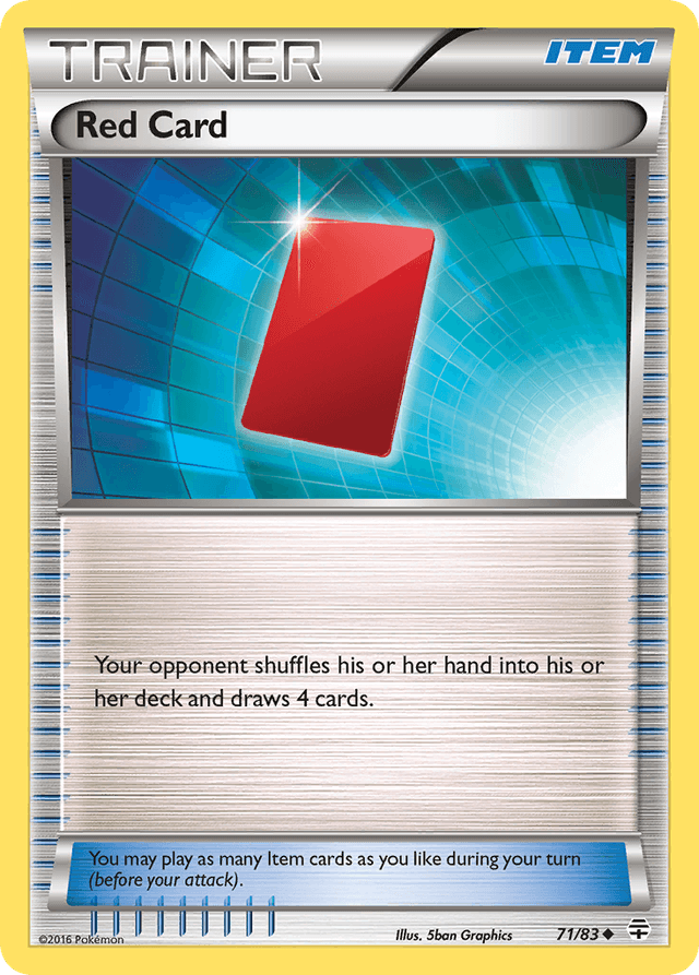 Carta Red Card 71/83 do set Generations — Pokémon TCG | Bynx