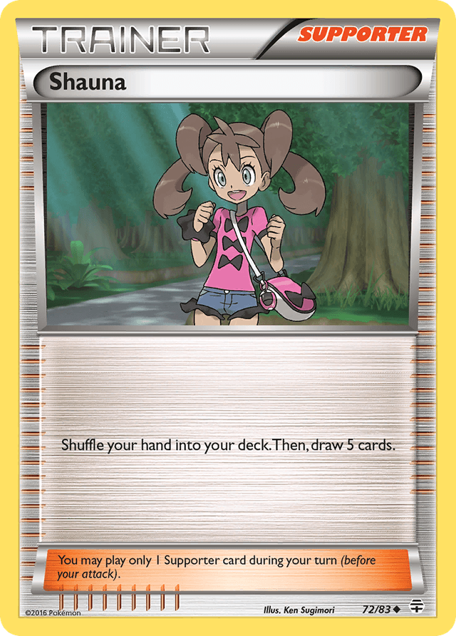 Carta Shauna 72/83 do set Generations — Pokémon TCG | Bynx