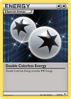 Double Colorless Energy 74/83 — Gerações