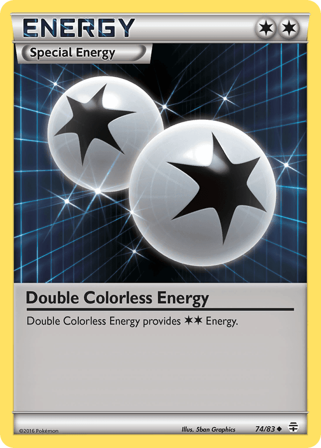 Carta Double Colorless Energy 74/83 do set Generations — Pokémon TCG | Bynx