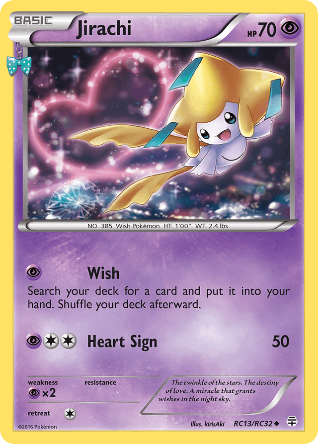 Carta Jirachi RC13/83 do set Generations — Pokémon TCG | Bynx