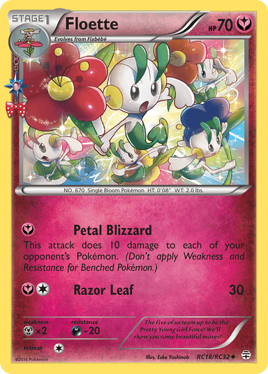 Carta Floette RC18/83 do set Generations — Pokémon TCG | Bynx