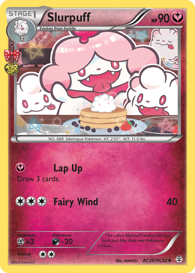 Carta Slurpuff RC20/83 do set Generations — Pokémon TCG | Bynx