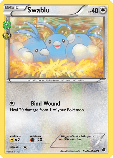 Carta Swablu RC23/83 do set Generations — Pokémon TCG | Bynx