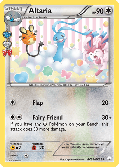 Carta Altaria RC24/83 do set Generations — Pokémon TCG | Bynx