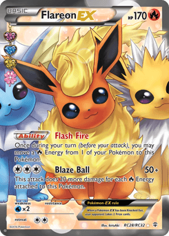 Flareon-EX RC28/83 — Gerações