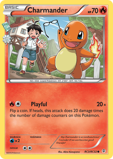 Carta Charmander RC3/83 do set Generations — Pokémon TCG | Bynx
