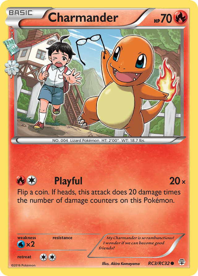 Carta Charmander RC3/83 do set Generations — Pokémon TCG | Bynx