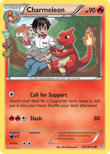Carta Charmeleon RC4/83 do set Generations — Pokémon TCG | Bynx