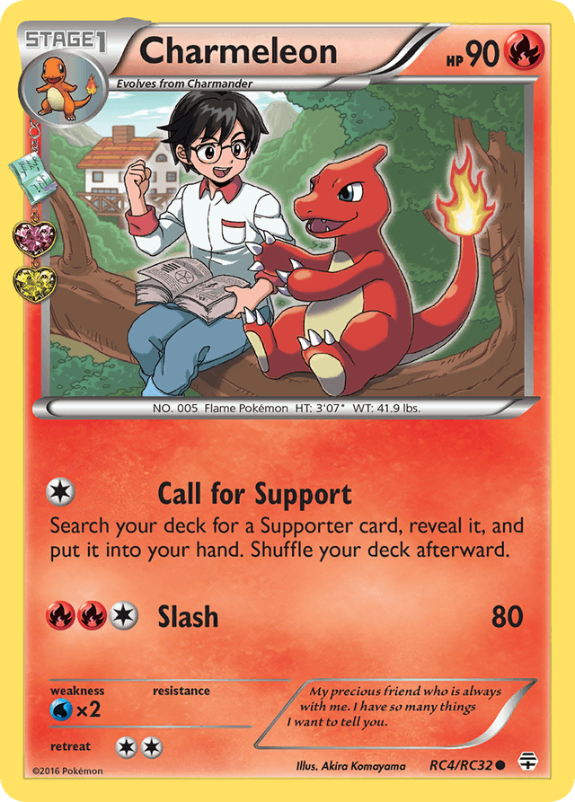 Carta Charmeleon RC4/83 do set Generations — Pokémon TCG | Bynx