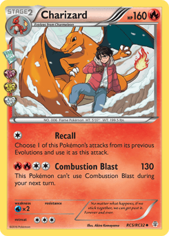 Charizard RC5 — Generations