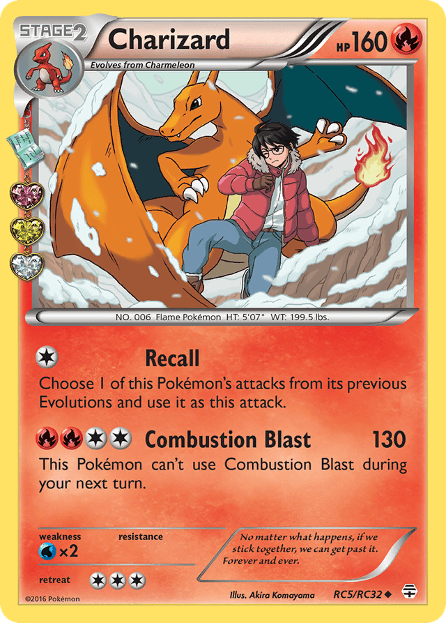 Carta Charizard RC5/83 do set Generations — Pokémon TCG | Bynx