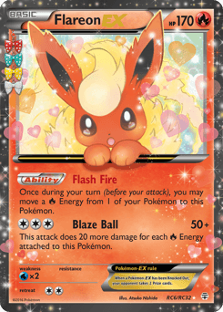 Flareon-EX RC6/83 — Gerações