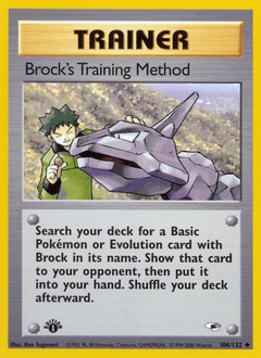 Brock's Training Method 106/132 — Gym Heroes