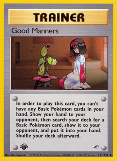 Good Manners 111/132 — Gym Heroes