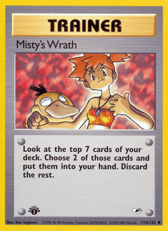 Misty's Wrath 114/132 — Gym Heroes