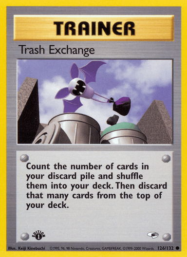 Carta Trash Exchange 126/132 do set Gym Heroes — Pokémon TCG | Bynx
