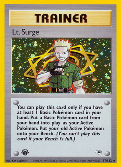 Lt. Surge 17/132 — Gym Heroes