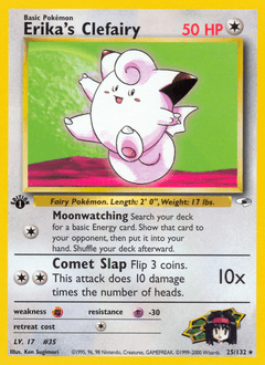 Erika's Clefairy 25/132 — Gym Heroes