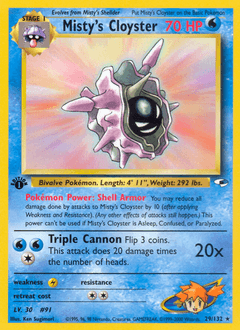 Misty's Cloyster 29 — Gym Heroes