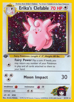 Erika's Clefable 3/132 — Gym Heroes