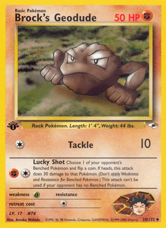 Brock's Geodude 38 — Gym Heroes