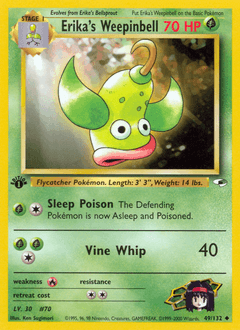 Erika's Weepinbell 49 — Gym Heroes