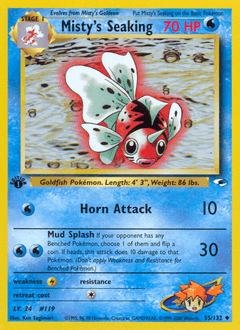 Misty's Seaking 55/132 — Gym Heroes