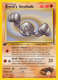 Brock's Geodude 66 — Gym Heroes