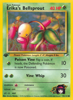 Erika's Bellsprout 75/132 — Gym Heroes