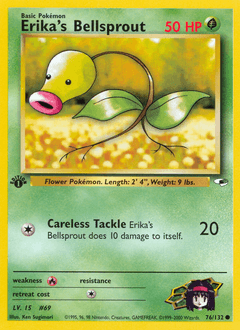 Erika's Bellsprout 76/132 — Gym Heroes