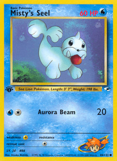 Misty's Seel 88/132 — Gym Heroes
