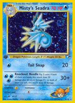 Misty's Seadra 9/132 — Gym Heroes