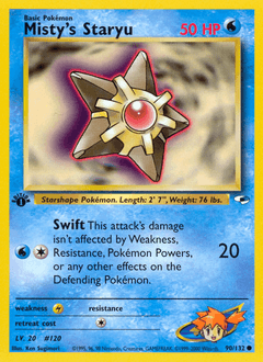 Misty's Staryu 90 — Gym Heroes