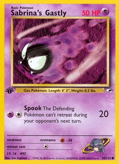 Sabrina's Gastly 93 — Gym Heroes