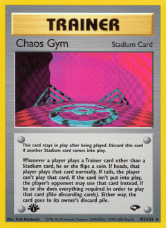 Chaos Gym 102/132 — Gym Challenge