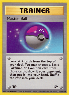 Master Ball 116/132 — Gym Challenge