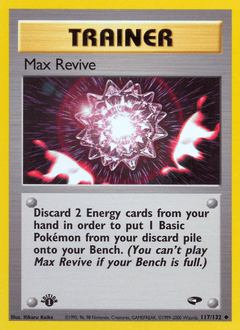 Max Revive 117/132 — Gym Challenge